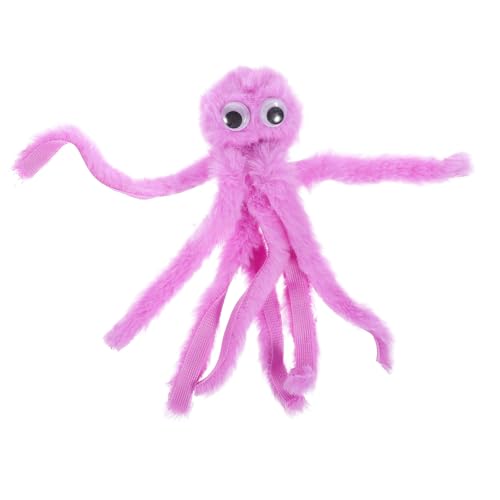 Happyyami Kuscheltier Für Katzen Plüsch-oktopus Mit Katzenminze Für Kätzchen Und Katzen Zum Beißen Und Spielen Fördert Natürliche Instinkte Und Sorgt Für Spaß Und Aktivität von Happyyami