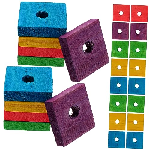 Happyyami 100 Stück Groß Papagei Spielzeug Große Vögel Kaublöcke Papagei Blöcke Schnabel Spielzeug Vogel Kauspielzeug Holzspielzeug Happyyami 100 Stück Groß Papagei Spielzeug Große Vögel Kaublöcke Papagei Blöcke Schnabel Spielzeug Vogel Kauspielzeug Holzspielzeug von Happyyami