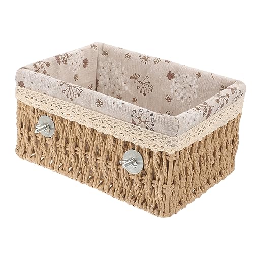 Happyyami Handgefertigtes Vogel-Nest Aus Papierseil Woven Bird Nest Für Sittiche Und Kleine Vögel Warmes Schlafhaus Für Käfige Rustikale Vogelunterkunft Für Zucht Und Ausruhen von Happyyami