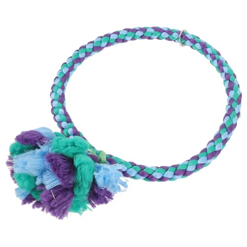 Happyyami Vogelspielzeug Aus Baumwollseil Für Nymphensittiche Großer Runder Schwingring Für Käfige Zum Klettern Und Spielen Langlebig Und Sicher Für Vögel Happyyami Vogelspielzeug Aus Baumwollseil Für Nymphensittiche Großer Runder Schwingring Für Käfige Zum Klettern Und Spielen Langlebig Und Sicher Für Vögel von Happyyami