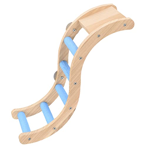 Happyyami Budgerigar Kletterleiter Spielzeug Für Papageien Interaktive Holzleiter Für Vögel Zum Spielen Und Klettern Sicheres Kratzspielzeug Für Wellensittiche Und Nymphensittiche Happyyami Budgerigar Kletterleiter Spielzeug Für Papageien Interaktive Holzleiter Für Vögel Zum Spielen Und Klettern Sicheres Kratzspielzeug Für Wellensittiche Und Nymphensittiche von Happyyami