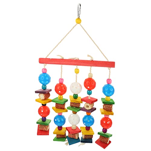 Happyyami Papageienspielzeug Papageienbackenspielzeug Vogelbeißspielzeug Vogelspielzeug Papageienkauspielzeug Papageienablenkungsspielzeug Hängespielzeug Für Vögel Verschleißfestes Happyyami Papageienspielzeug Papageienbackenspielzeug Vogelbeißspielzeug Vogelspielzeug Papageienkauspielzeug Papageienablenkungsspielzeug Hängespielzeug Für Vögel Verschleißfestes von Happyyami