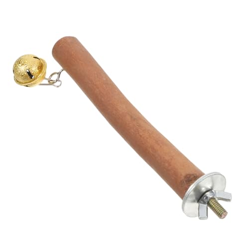 Happyyami Papageienstange Vogelständer Holzstange Für Papageien Papageienkäfig AST Vogelstange Ständer Plattform 15 cm Sicher Und Bequem Für Ihren Vogel Happyyami Papageienstange Vogelständer Holzstange Für Papageien Papageienkäfig AST Vogelstange Ständer Plattform 15 cm Sicher Und Bequem Für Ihren Vogel von Happyyami