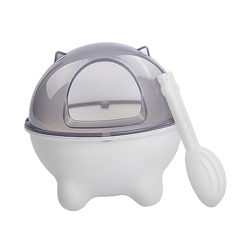 Happyyami Pet Badewanne Set für Hamster Hochwertige und Praktische Badezimmerlösung für Haustiere Weiß für und Unterhaltung Leicht Kompakt und Platzsparend von Happyyami