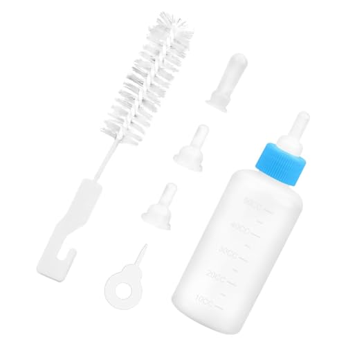Happyyami Mini-Haustier-Flaschen-Set Silikon-stillflasche Feeder Schnuller Für Welpen Und Kätzchen von Happyyami