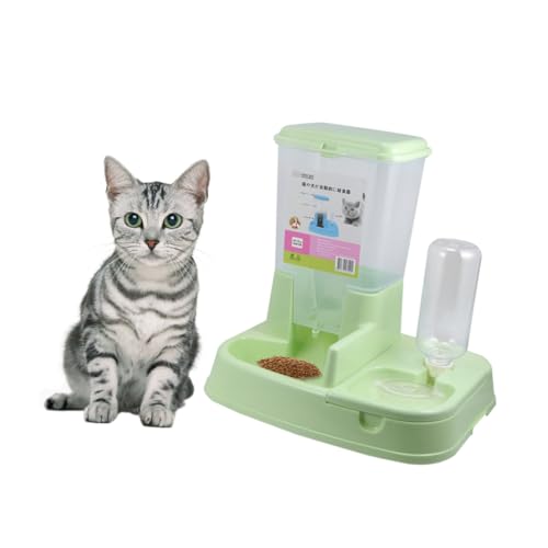 Happyyami Wasserspender für Hunde automatische Futterspender für Haustiere Welpennapf Werkzeug Futterautomat für Haustiere Wasserspender für Katzen Hündchen Zubringer Geschirr von Happyyami
