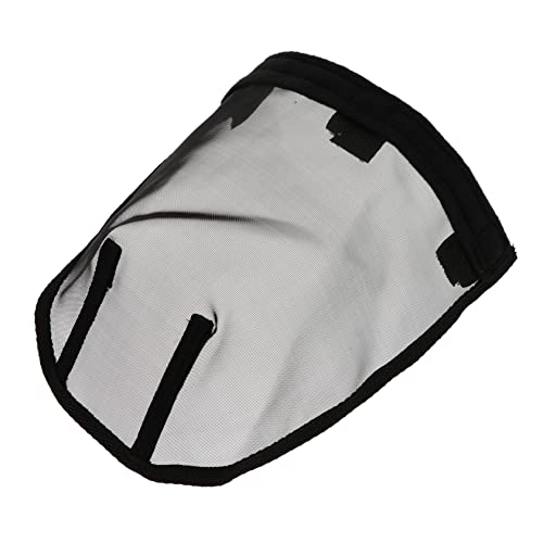 Happyyami Pferdemaske für Insektenschutz Atmungsaktive und Bequeme Netzmaske mit Ohrenschutz für Pferde Einfach Anzubringen Entfernen Mittlere Leicht und Kompakt von Happyyami