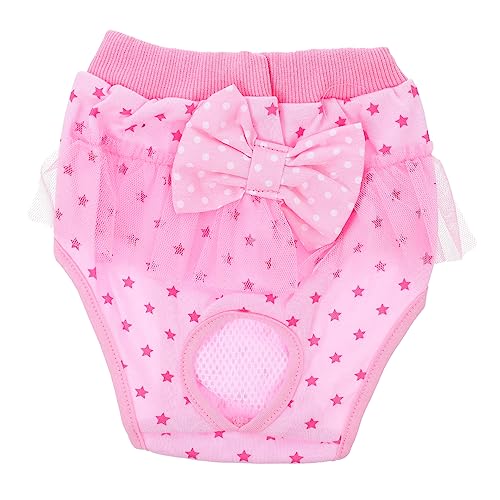 Happyyami Physiologische Hosen Für Haustiere Welpen Höschen Waschbare Hundewindel Wiederverwendbare Hundewindeln Unterwäsche Für Jungen Hundebedarf Einweg-Slips Baumwolle Klein Rosa Kleidung Happyyami Physiologische Hosen Für Haustiere Welpen Höschen Waschbare Hundewindel Wiederverwendbare Hundewindeln Unterwäsche Für Jungen Hundebedarf Einweg-Slips Baumwolle Klein Rosa Kleidung von Happyyami
