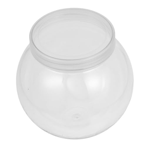Happyyami Plastikflasche Aquarium Fischglas Desktop Fischbehälter Moderner Fischbehälter Wasserpflege Fischbecken Fisch-Dekorschale Fischschale mit Deckel das Haustier Transparent Happyyami Plastikflasche Aquarium Fischglas Desktop Fischbehälter Moderner Fischbehälter Wasserpflege Fischbecken Fisch-Dekorschale Fischschale mit Deckel das Haustier Transparent von Happyyami