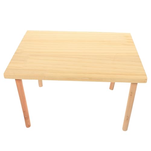 Happyyami Hamster Spielzeug Holz Plattform Klettern Tisch Ratte Spielzeug Nutzung Übung von Happyyami