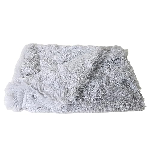 Happyyami Plüsch Haustiermatte Doppellagige Decke Für Hunde Und Katzen Bequemer Und Atmungsaktiver Schutz Für Bett Auto Und Reisen Leicht Und Tragbar Für Kleine Bis Große Haustiere von Happyyami