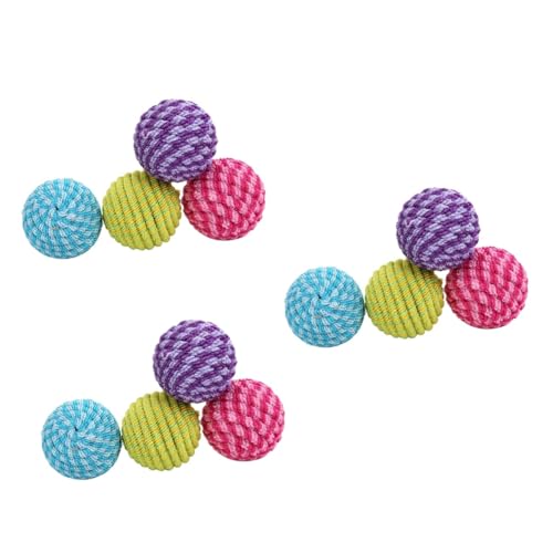 Happyyami 12stücke Interaktive Katzenspielzeuge Elastische Farbige Spielbälle Für Katzen Für Training Und Spaß Sorgt Für Körperliche Aktivität Und Zahnpflege Farben Zufällig Happyyami 12stücke Interaktive Katzenspielzeuge Elastische Farbige Spielbälle Für Katzen Für Training Und Spaß Sorgt Für Körperliche Aktivität Und Zahnpflege Farben Zufällig von Happyyami