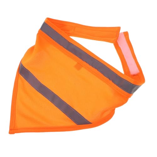 Happyyami Reflektierendes Hundehalsband Aus Weichem Material Modisches Halstuch Für Hunde Atmungsaktiv Maschinenwaschbar Für Reisen von Happyyami