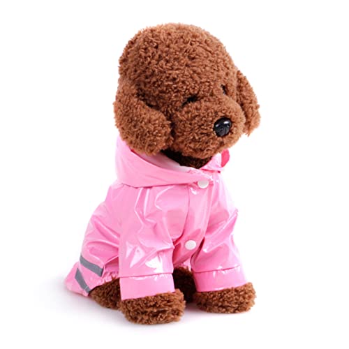 Happyyami Leichte Regenjacke für Hunde Regenmantel für Haustiere Stilvolle Kapuze und Lichtreflektierend für Extra Große Hunde Happyyami Leichte Regenjacke für Hunde Regenmantel für Haustiere Stilvolle Kapuze und Lichtreflektierend für Extra Große Hunde von Happyyami