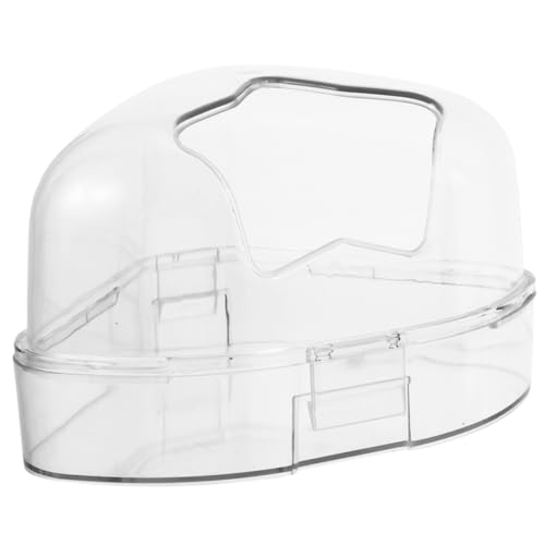Happyyami Hamster Sandbad Box Transparente Badezimmerlösung Für Kleine Haustiere Für Chinchillas Und Hamster Mit Einfach Abnehmbarem Deckel Für Sandbad Und Pflege Happyyami Hamster Sandbad Box Transparente Badezimmerlösung Für Kleine Haustiere Für Chinchillas Und Hamster Mit Einfach Abnehmbarem Deckel Für Sandbad Und Pflege von Happyyami