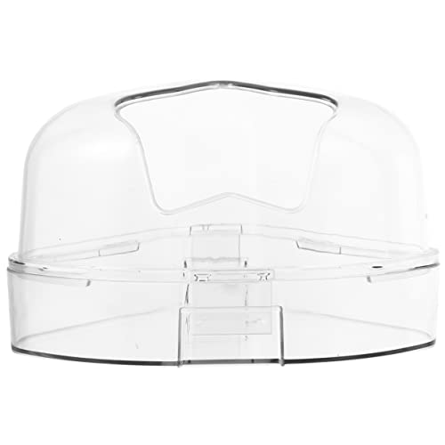 Happyyami Hamster Sandbad Box Große Transparente Badewanne Für Kleintiere Als Toilette Und Spielzeug Praktisch Und Hygienisch Für Meerschweinchen Chinchillas Und Hamster von Happyyami