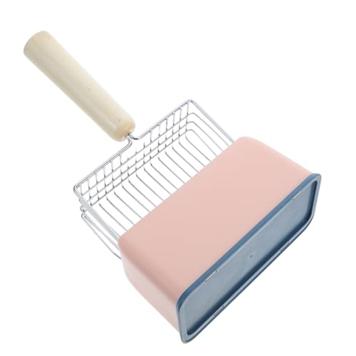 Happyyami Katzenschaufel Mit Langem Griff Für Effizientes Reinigen Von Katzenstreu Ergonomisches Design Große Schaufelfläche Für Katzenbesitzer von Happyyami
