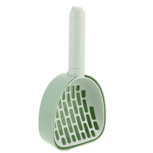 Happyyami Schaufel für Katzenstreu Haustier Katzenstreu verklumpen und versiegeln Katzenstreueinlagen Wurf Dog Poop Scooper cat Litter Shovel Hundestreu Schaufel Katzenschaufel Plastik Green von Happyyami