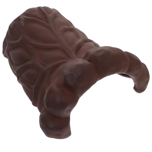 Happyyami Reptilien Dekoration Keramische Basking Plattform Für Schildkröten Künstliche Baumrinde Für Aquarien Terrarien Stabil Pflegeleicht Mit Natürlichem Design von Happyyami