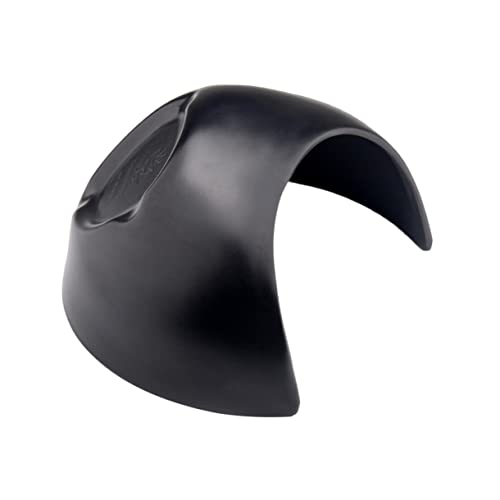 Happyyami Schildkrötenhaus ösch Noir Terrariendekoration Reptilienhöhle Aquariumzubehör Kleintierversteck Reptilienhaut Reptilienhäute und Höhlen für Geckos schleichtiere Schlangenhaus Black von Happyyami