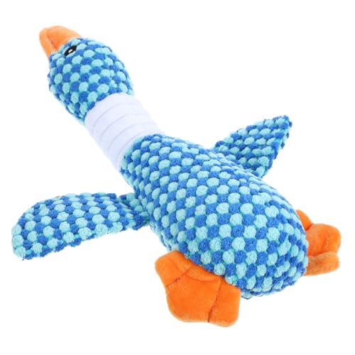 Happyyami Stuffed Goose Unzerstörbares Hundespielzeug Für Große Hunde Plüsch Quietschspielzeug Für Kauen Und Zahnpflege Für Aggressive Kauer von Happyyami