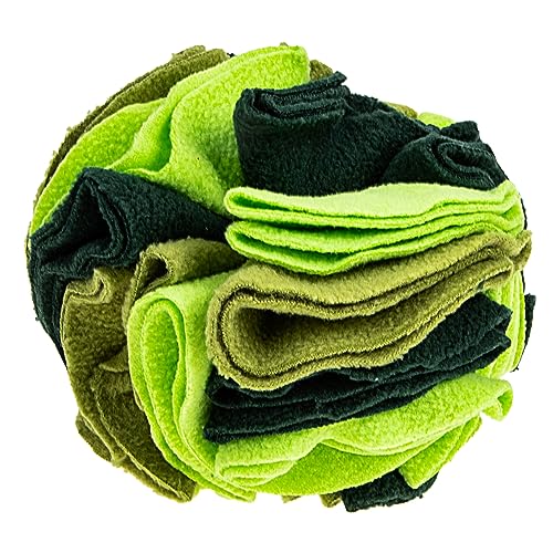 Happyyami Schnüffel-trainingsball Für Hunde Haustier-interaktives Spielzeug Geruchs-suche-Ball Mit Snacks Robustes Material Schnüffelspiel Für Hund von Happyyami