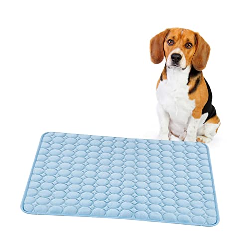 Happyyami Haustierdecke Haustiermatte Kühlkissen Decke Eiskühlkissen Für Hunde Katzen von Happyyami