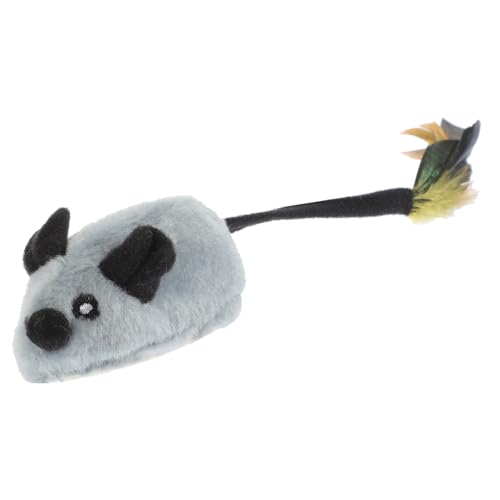 Happyyami Simulierte Plüschmaus bewegliches Katzenspielzeug Katze Wohnungskatzen Kompaktes Katzenspielzeug interaktives Spielzeug Interactive Toys Mäuse für Katzen -Kätzchenspielzeug Happyyami Simulierte Plüschmaus bewegliches Katzenspielzeug Katze Wohnungskatzen Kompaktes Katzenspielzeug interaktives Spielzeug Interactive Toys Mäuse für Katzen -Kätzchenspielzeug von Happyyami