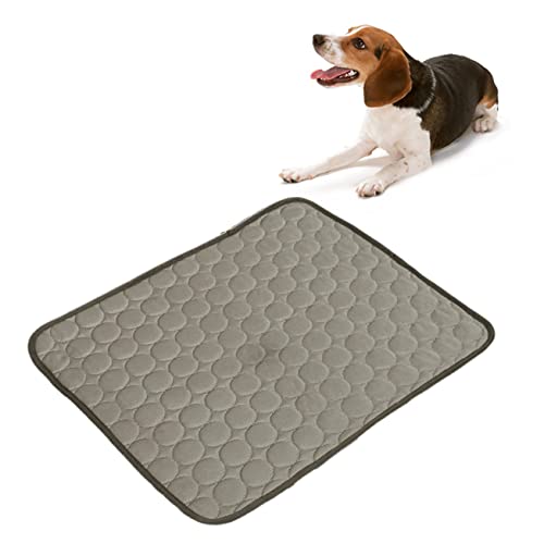Happyyami Sommer Haustier zwinger Hund kühlmatte Katzendecke Hundeunterlagen hundebetten Haustier kühles Bett Haustier kühle Unterlage Kühlkissen -Seide-Matte Happyyami Sommer Haustier zwinger Hund kühlmatte Katzendecke Hundeunterlagen hundebetten Haustier kühles Bett Haustier kühle Unterlage Kühlkissen -Seide-Matte von Happyyami