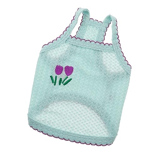 Happyyami Hundeshirt Für Sommer Atmungsaktives Ärmelloses Hundetanktop Bequemes Und Langlebiges Hundekleidungsstück Für Kleine Hunde Xs Grünes Blumenmuster Happyyami Hundeshirt Für Sommer Atmungsaktives Ärmelloses Hundetanktop Bequemes Und Langlebiges Hundekleidungsstück Für Kleine Hunde Xs Grünes Blumenmuster von Happyyami