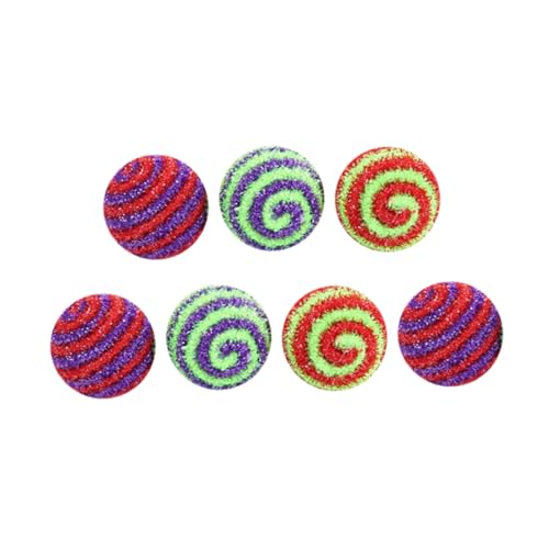 Happyyami Spielzeug 10St Haustierzubehör Plüschtier Zubehör für Katzenspielzeug Flash-Spielzeug Katzenübungsspielzeug Spielzeuge Katzenwollknäuel Katze neckt Ball behaart Katzenball Happyyami Spielzeug 10St Haustierzubehör Plüschtier Zubehör für Katzenspielzeug Flash-Spielzeug Katzenübungsspielzeug Spielzeuge Katzenwollknäuel Katze neckt Ball behaart Katzenball von Happyyami