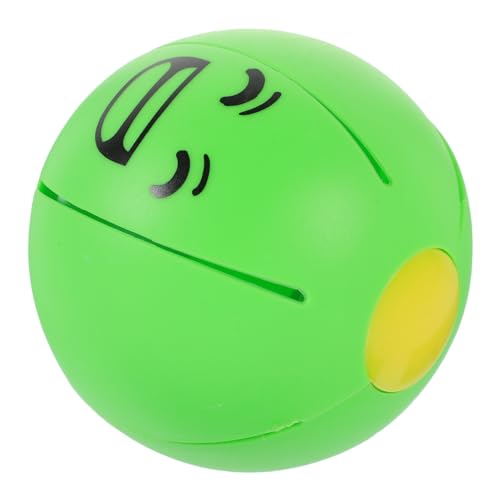 Happyyami Spielzeugball Drücken Fußballspielzeug Für Hunde Fliegendes Hundebälle Klein Ball Für Hunde Beißball Für Welpen Im Innenbereich Haustierzubehör Plastik Pet-Ball Kauen von Happyyami