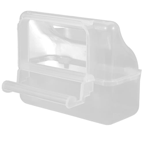 Happyyami Splash- Vogelfutterspender Mit Deckel Transparente Futterbox Für Papageien Wellensittiche Und Andere Haustiere Einfach Zu Reinigen Verwenden Für Futter Und Wasser Im Vogelkäfig Happyyami Splash- Vogelfutterspender Mit Deckel Transparente Futterbox Für Papageien Wellensittiche Und Andere Haustiere Einfach Zu Reinigen Verwenden Für Futter Und Wasser Im Vogelkäfig von Happyyami