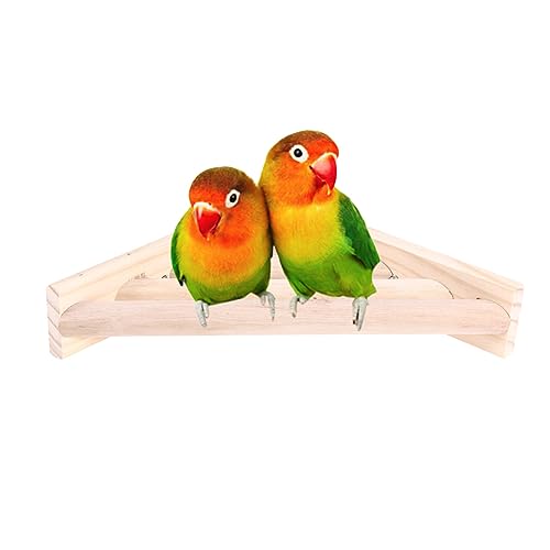 Happyyami Sprungbrett aus Holz Papageienspielzeug Ecke Kolibri-Futterspender zum Aufhängen im Freien Spielplatz Hamster Nest Stand Sprungbrett für Haustiere Haustier Holzspielzeug Protokoll Happyyami Sprungbrett aus Holz Papageienspielzeug Ecke Kolibri-Futterspender zum Aufhängen im Freien Spielplatz Hamster Nest Stand Sprungbrett für Haustiere Haustier Holzspielzeug Protokoll von Happyyami