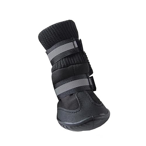 Happyyami Schutzschuhe Für Hunde Greifer Haustierschuhe Hundeschuhe Wanderschuhe Für Hunde Größe L von Happyyami