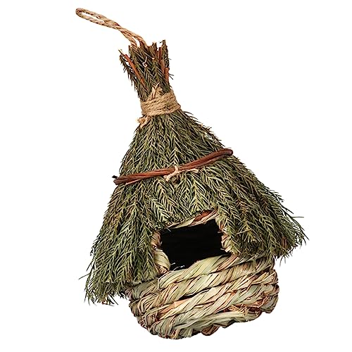 Happyyami Strohseil Gewebtes Vogelnest Kolibri-Nest Rustikales Vogelnest Vogelhaus Schmücken Garten Vogelhaus Draußen Vogelhaus Seegras Vogelhäuser Vogelhaus Für Draußen Wasserseil Happyyami Strohseil Gewebtes Vogelnest Kolibri-Nest Rustikales Vogelnest Vogelhaus Schmücken Garten Vogelhaus Draußen Vogelhaus Seegras Vogelhäuser Vogelhaus Für Draußen Wasserseil von Happyyami