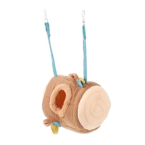 Happyyami Stumpf Nest Schlafbett für Hamster Hamsterhaus Hamsterstreu versteckt Sich Hamster Schlafhaus winterhaus kuschelhöhle Spielzeug Hamsternest aus Baumwolle Hamster Rasthaus Brown Happyyami Stumpf Nest Schlafbett für Hamster Hamsterhaus Hamsterstreu versteckt Sich Hamster Schlafhaus winterhaus kuschelhöhle Spielzeug Hamsternest aus Baumwolle Hamster Rasthaus Brown von Happyyami