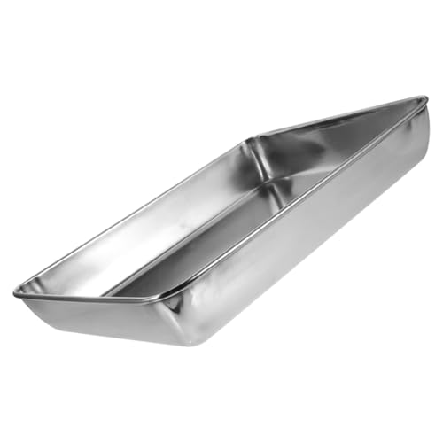 Happyyami Taube Badewanne Vogelbad vogelkäfig zubehör Taubenutensilien Taubenschwimmbecken Taubenspa Hamsterkäfig Käfige Papageien-Duschwanne Badebecken für Haustiere Rostfreier Stahl Silver Happyyami Taube Badewanne Vogelbad vogelkäfig zubehör Taubenutensilien Taubenschwimmbecken Taubenspa Hamsterkäfig Käfige Papageien-Duschwanne Badebecken für Haustiere Rostfreier Stahl Silver von Happyyami