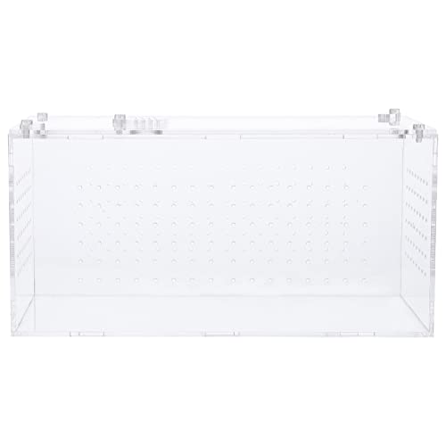 Happyyami Multifunktionaler Schlangenkäfig Fütterungsbox für Reptilien Belüftetes Design für Aquarien Happyyami Multifunktionaler Schlangenkäfig Fütterungsbox für Reptilien Belüftetes Design für Aquarien von Happyyami