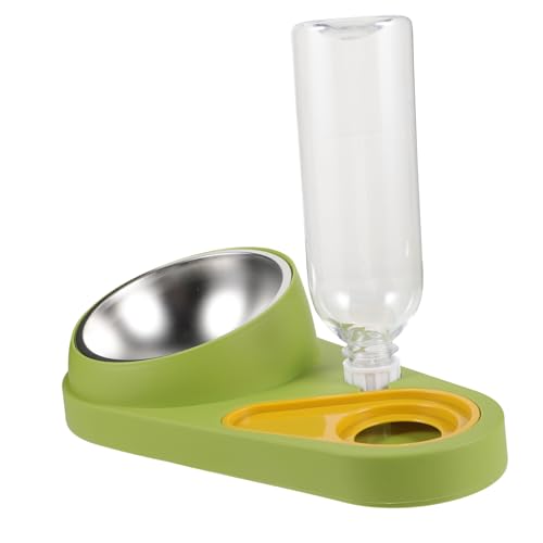 Happyyami Tierfutternapf Mit Wasserspender, Automatischer Wasserspender Für Haustiere, Futteraufbewahrungsnapf, Futternapf Für Haustiere Happyyami Tierfutternapf Mit Wasserspender, Automatischer Wasserspender Für Haustiere, Futteraufbewahrungsnapf, Futternapf Für Haustiere von Happyyami