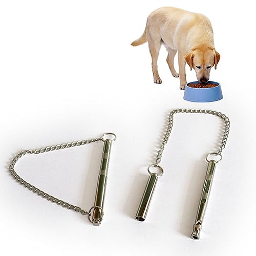 Happyyami Hundepfeife Mit Kupferbeschichtung Pfeife Für Schnelles Hundetraining Geeignet Für Chihuahua Zwergpinscher Retriever Und Andere Haustiere von Happyyami