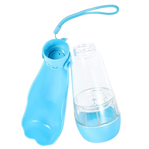 Happyyami Tragbare Hundetrinkflasche Auslaufsicherer Wasserspender Für Unterwegs Faltbare Hunde-trinkflasche Aus Hochwertigem Material Für Reisen Ausflüge Und Wanderungen Pet von Happyyami