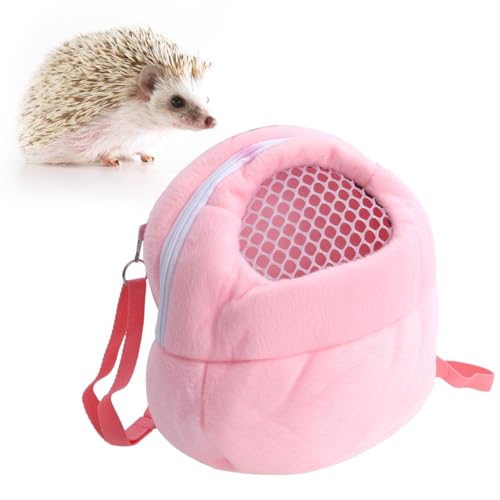 Happyyami Portable Kleine Haustier-Tragetasche Für Reisen Und Outdoor-aktivitäten Geeignet Für Hamster Igel Und Kaninchen Mit Atmungsaktiven Netzpaneelen Und Verstellbarem Schultergurt Happyyami Portable Kleine Haustier-Tragetasche Für Reisen Und Outdoor-aktivitäten Geeignet Für Hamster Igel Und Kaninchen Mit Atmungsaktiven Netzpaneelen Und Verstellbarem Schultergurt von Happyyami