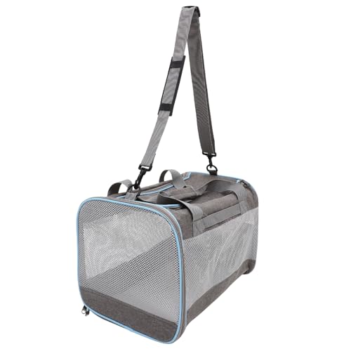 Happyyami Kleintiertasche Katzentragetasche Weiche Netz-Tragetasche Für Haustiere Tragbare Katzen-reisetragetasche Für Ausflüge Und Einkäufe Happyyami Kleintiertasche Katzentragetasche Weiche Netz-Tragetasche Für Haustiere Tragbare Katzen-reisetragetasche Für Ausflüge Und Einkäufe von Happyyami