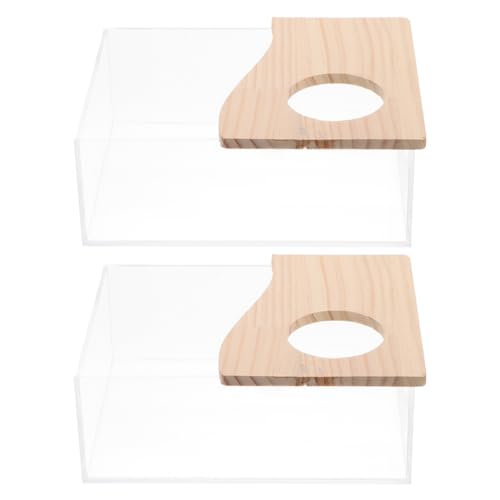 Happyyami 2stücke Transparente -badewannen Für Hamster Und Kleine Tiere Strapazierfähige Sandkästen Multifunktionale Badcontainer Für Spiel Und Pflege Abgedeckt Happyyami 2stücke Transparente -badewannen Für Hamster Und Kleine Tiere Strapazierfähige Sandkästen Multifunktionale Badcontainer Für Spiel Und Pflege Abgedeckt von Happyyami