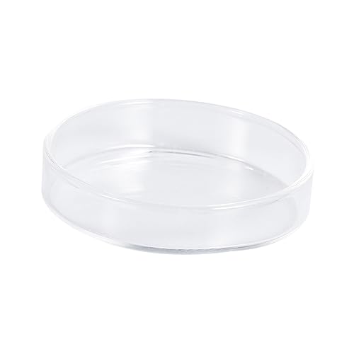 Happyyami 1stück Transparentes Glas Garnelen Futterbecken Runde Futterdose Für Kleine Fische Dekorative Aquarienbedarf Für Garnelen Und Zierfische von Happyyami