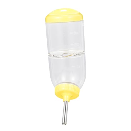 Happyyami Hamster Wasserflasche Haushalt Chinchilla Trinkflasche Trinkkopf Verschleißbeständig Kleintier Tränke von Happyyami