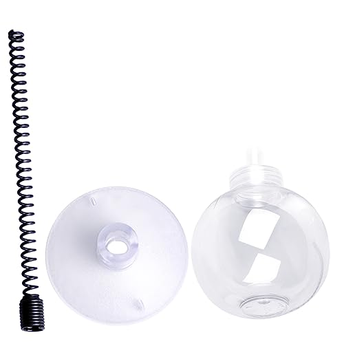 Happyyami Katzenspielzeug Für Snacks Interaktives Futterspielzeug Lustiges Tumbler-Spielzeug Für Katzen Fördert Iq-Training Beschäftigung Transparentes Design Für Drinnen Und Draußen von Happyyami