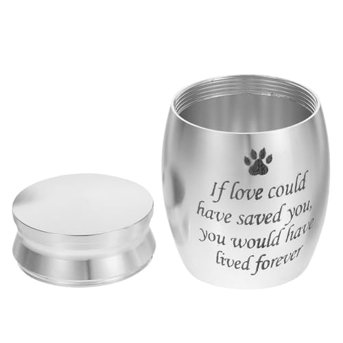 Happyyami Urne Cocker Einäscherung Nasen- Und Pfotenbalsam Für Hunde Spaniel Pfotenabdruck Katzen-denkmal Hundedenkmal Asche Hundepfote Medaillon Haustier Menschlich Aluminiumlegierung Happyyami Urne Cocker Einäscherung Nasen- Und Pfotenbalsam Für Hunde Spaniel Pfotenabdruck Katzen-denkmal Hundedenkmal Asche Hundepfote Medaillon Haustier Menschlich Aluminiumlegierung von Happyyami