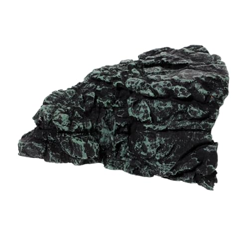 Happyyami Reptilien-Ornament Aus Kunstharz Für Eidechsen Höhle Versteck Lebensraum Unterschlupf Für Schildkröten von Happyyami